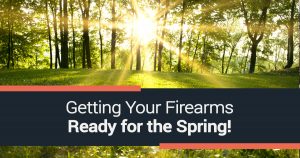 To make sure everything goes well and your firearms are in tip-top shape, here’s everything you need to know to get your guns ready for spring.