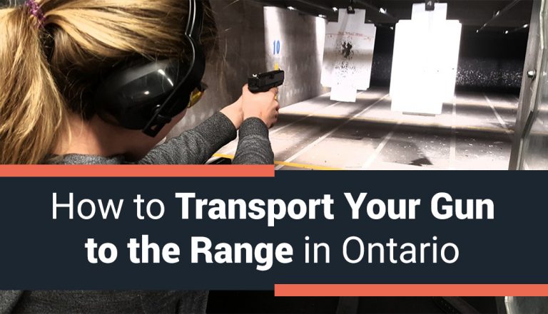 How to Transport Your Gun to the Range in Ontario