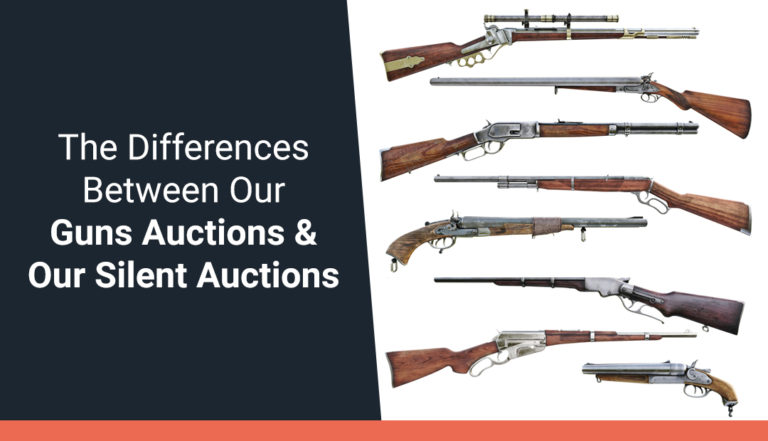 The Differences Between Our Guns Auctions and Our Silent Auctions
